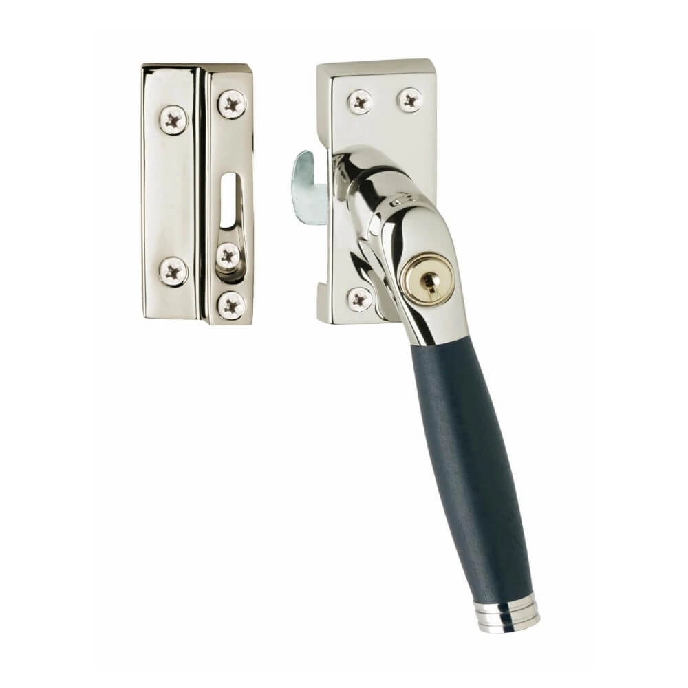 Fermeture de fenêtre Ton 222 verrouillable droit nickel Fermeture de fenêtre Ton 222 verrouillable droit nickel