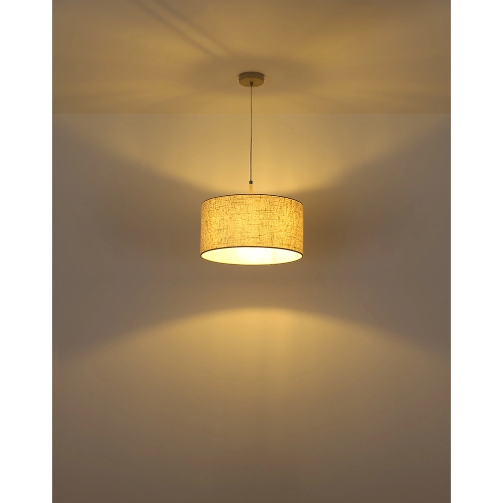 Suspension Deleon brun sable Ø 40cm Globo 9007371575909