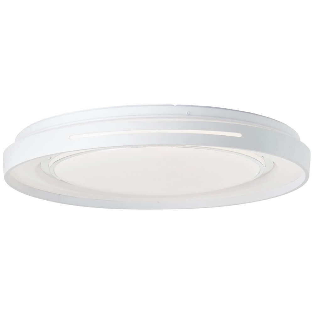 Plafonnier Barty Ø 48,5 cm blanc Brilliant 4004353411328