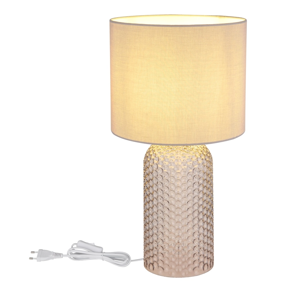 Lampe de table de conception Sofia gris Globo 9007371487547