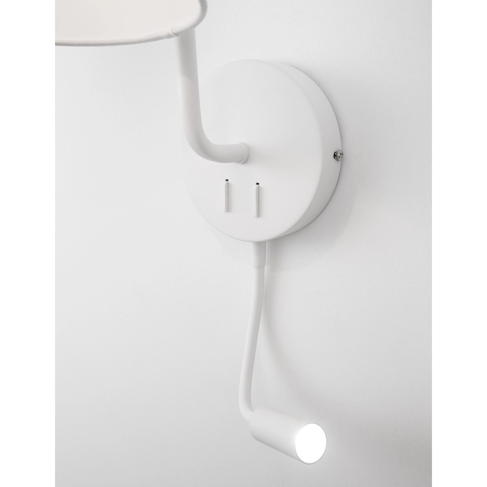 Lampe de chevet Sage blanc Lyora 5212017424044