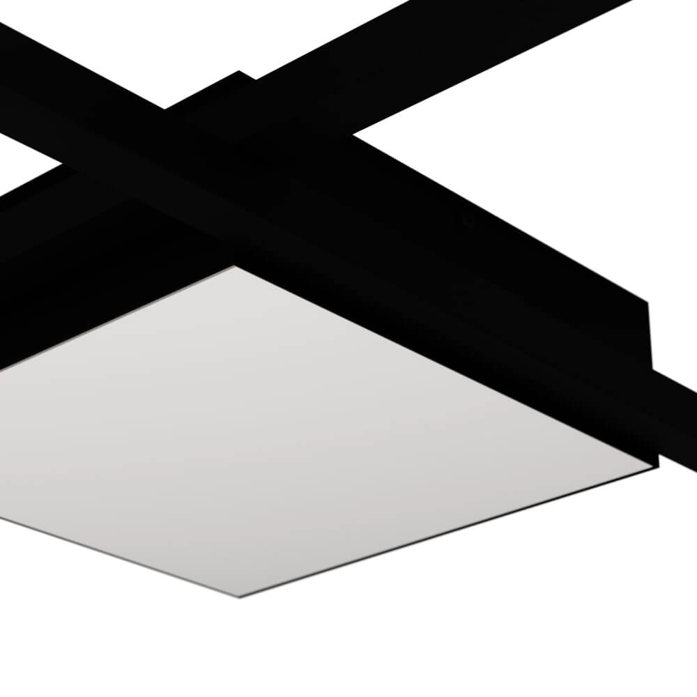 Plafonnier LED Viareggio noir Stars of Light 9002759396893