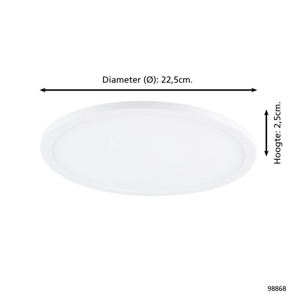 Lampe encastrée Fueva Flex blanc 4000K Eglo 9002759988685