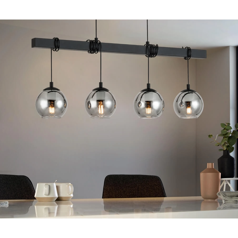 Lampe suspendue pour table à manger Argallo 4 lumières Stars of Light 9002759397616