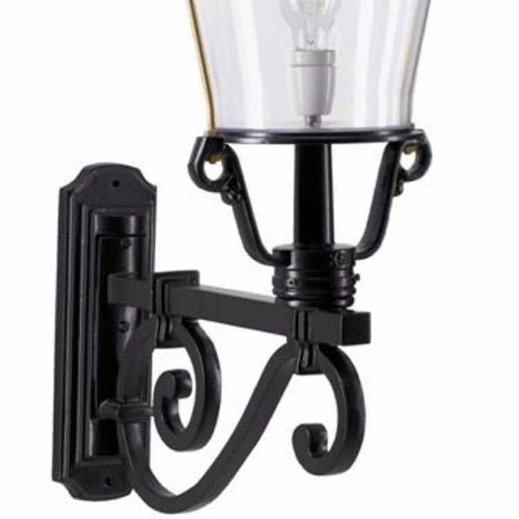 Lampe d'extérieur nostalgique Notaris L noir KS 8714732127745