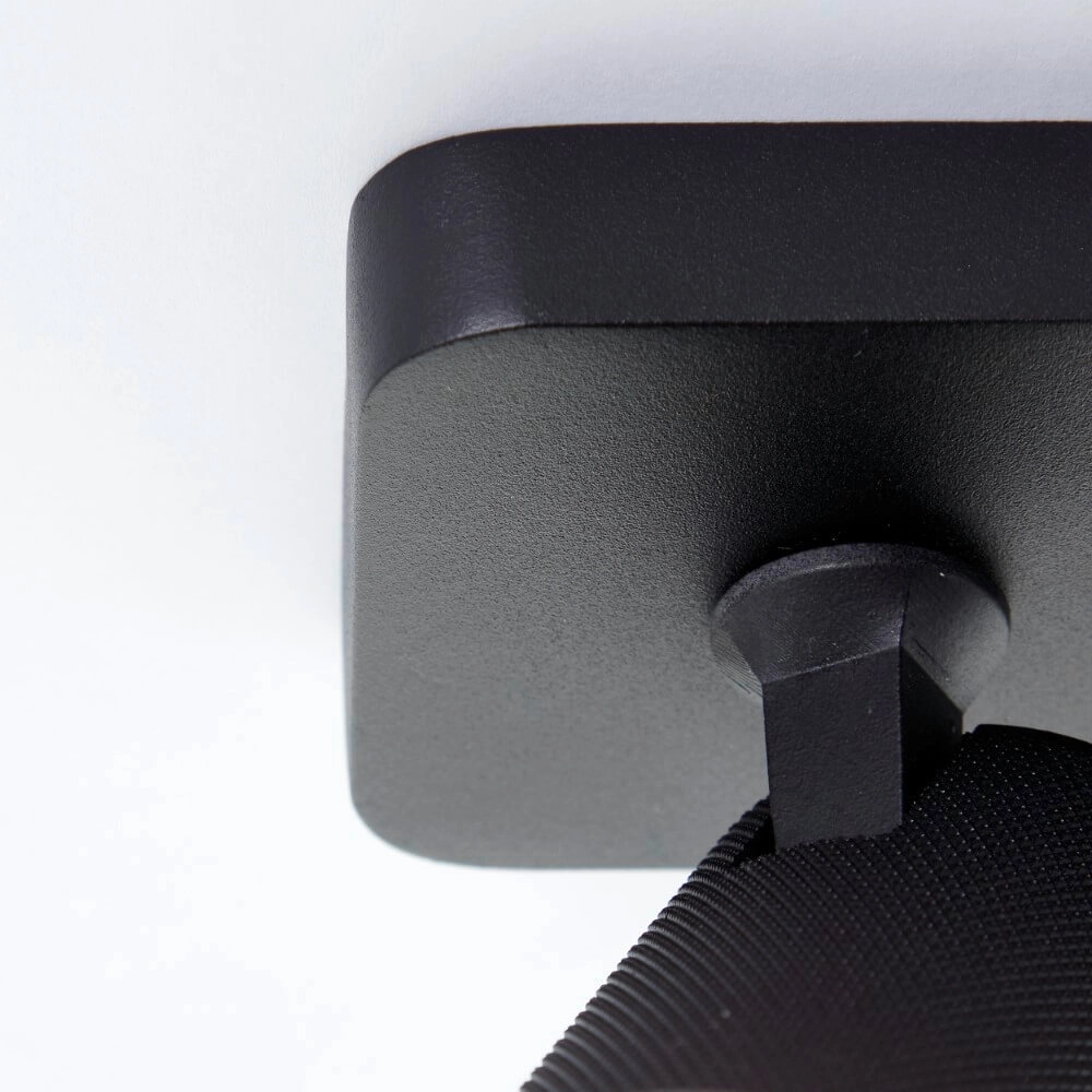 Spot en saillie 2 lumières Marty noir Brilliant 4004353424380