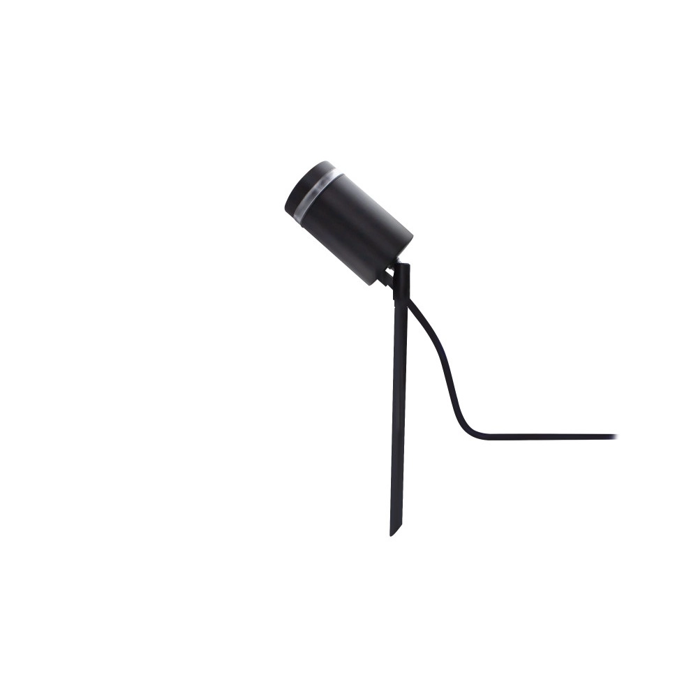 Tache de pointe Opden Noir - 1x GU10 - orientable Lyora 5055788285700