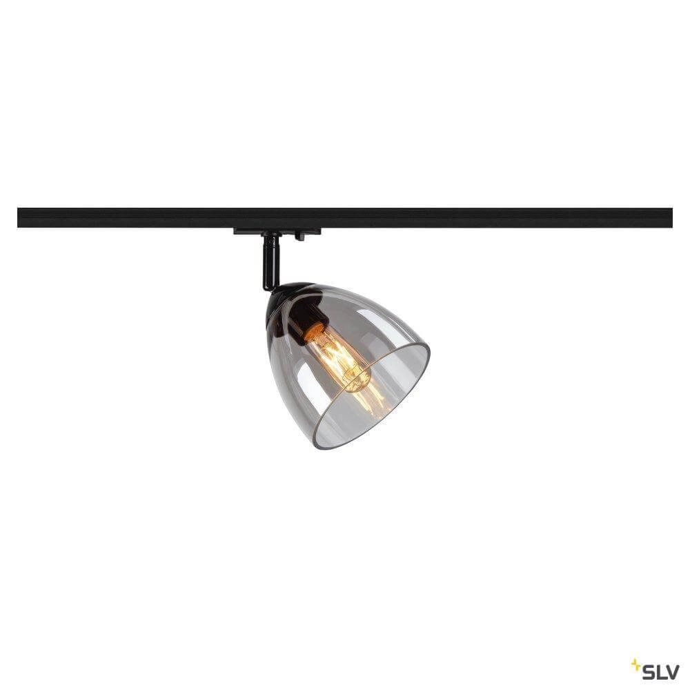 Lampe monophasée Para Cone noir SLV 4024163262422