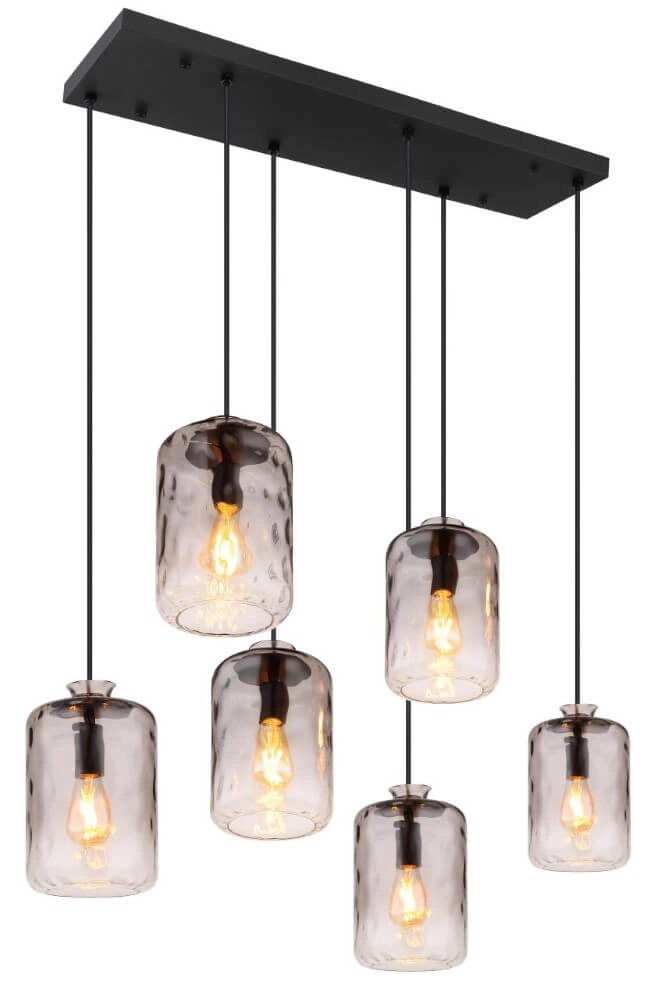 Lampe suspendue design Darina 6 lumières Lampe suspendue design Darina 6 lumières