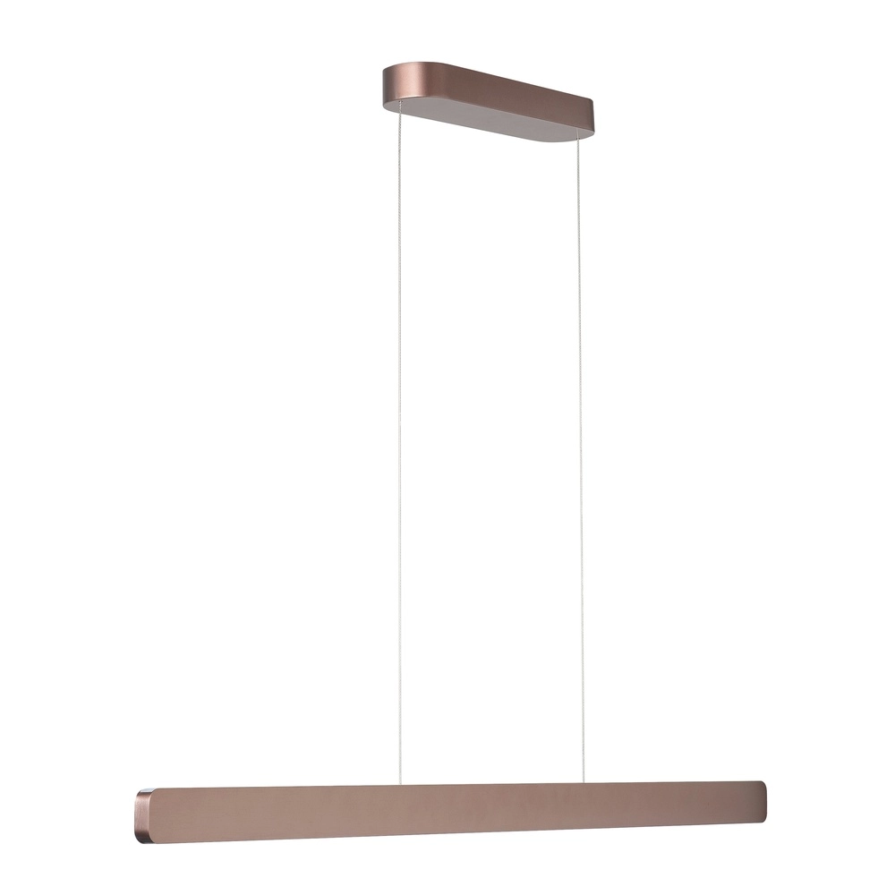 Lampe suspendue Kaia 120 cm d’or violet