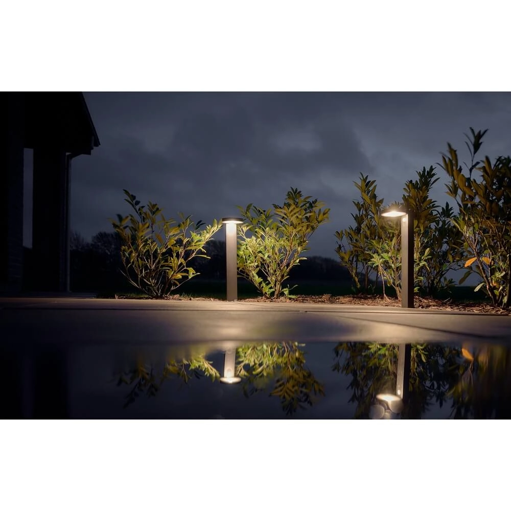 Lampe de jardin solaire Rica noir Nordlux 5704924004780