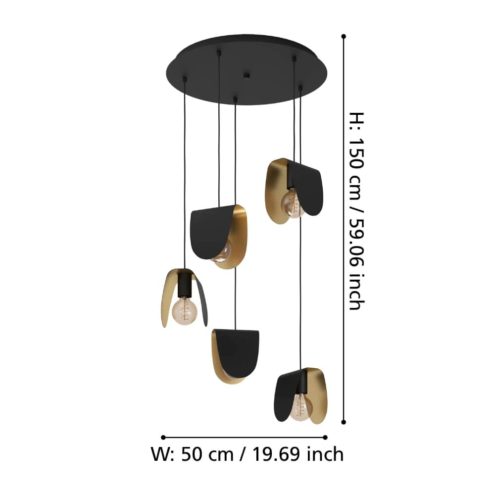 Lampe suspendue Vide Serenara Ø 50 cm Stars of Light 9008606242719