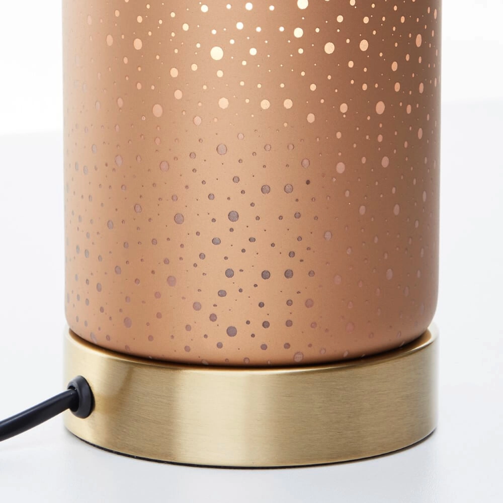 Lampe de table Scarlett or avec cuivre bronze Brilliant 4004353438196