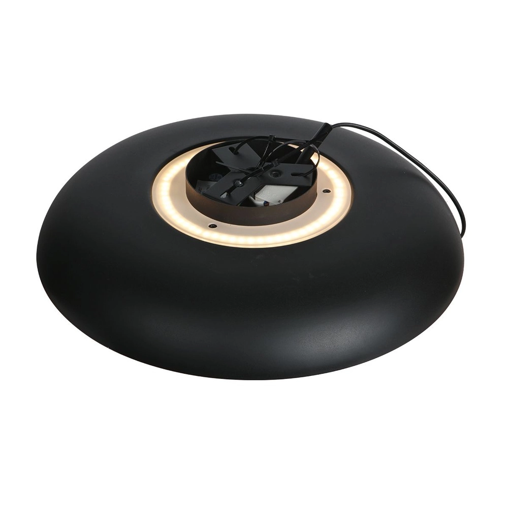Plafonnier Golden Veil noir Ø 40cm Steinhauer 8712746180299