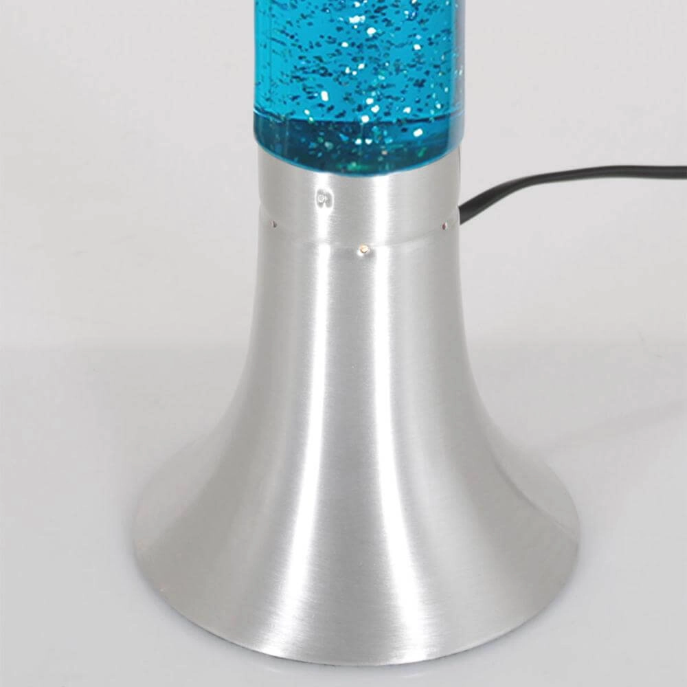 Lampe à lave Volcan métal avec bleu Steinhauer 8712746177664