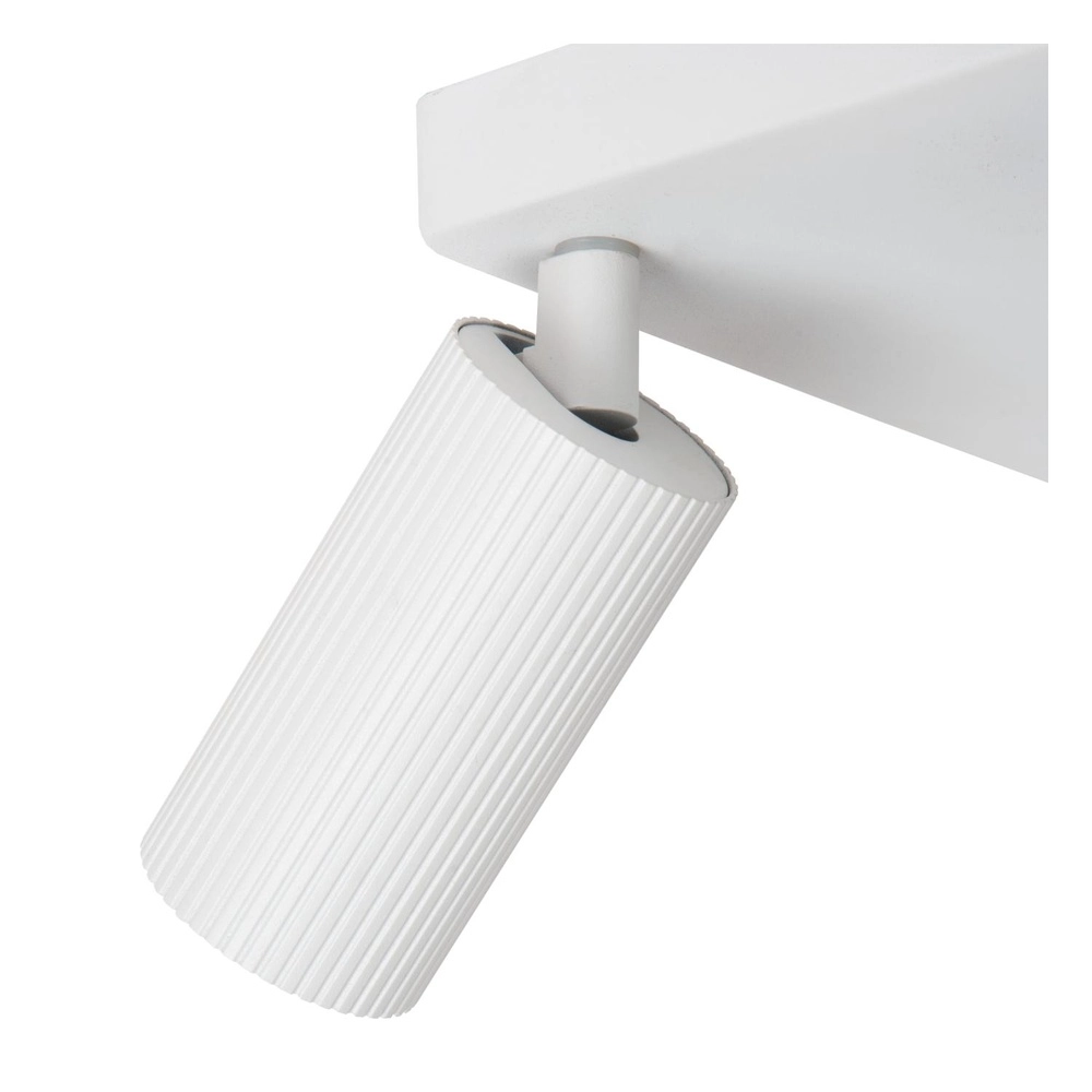 Emplacement de plafond monté en surface Clubs Blanc à 4 lumières Lucide 5411212093530