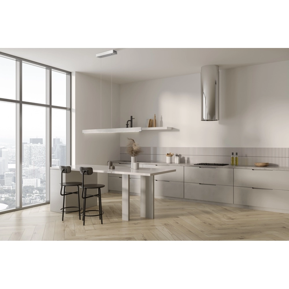 Suspension design Atina 130cm nickel mat Masterlight 8718121345499