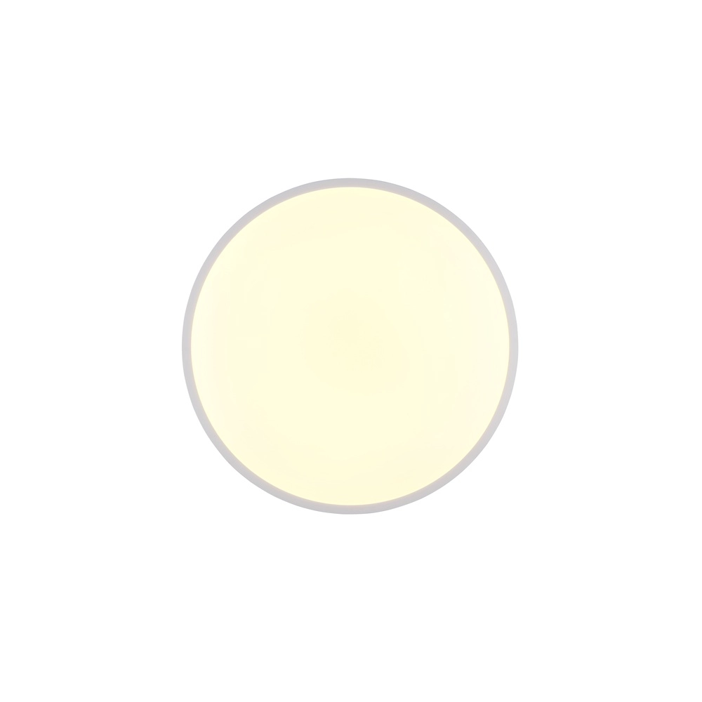 Plafonnier Slope blanc Ø 48,5cm Trio 4017807668667