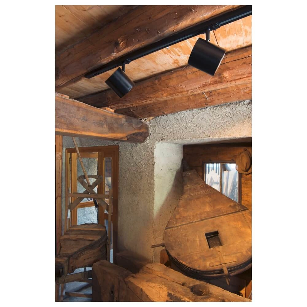 Spot sur rail LED Enola Monophasé - noir - 3000K SLV 4024163190046