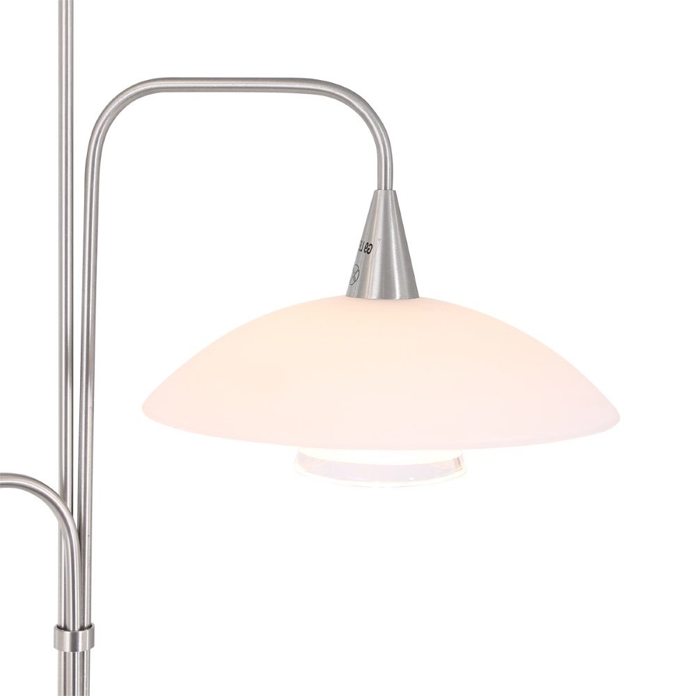 Lampe de lecture Tallerken Gris métallisé à 3 lumières Steinhauer 8712746132045