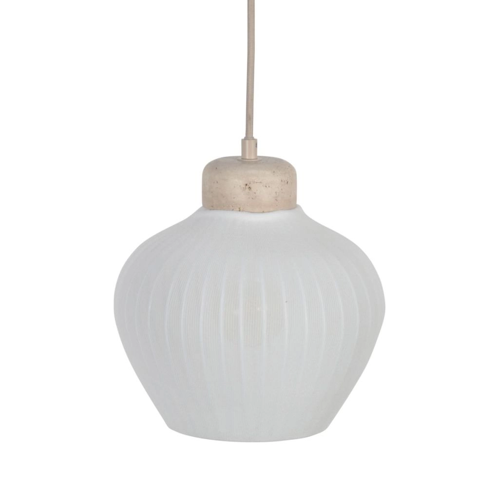 Lampe suspendue Travino brun sable Ø21cm Steinhauer 8712746184365