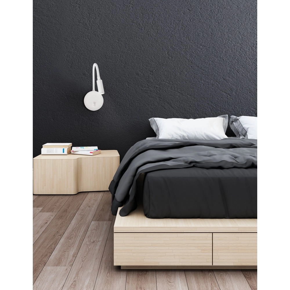 Lampe de lecture Jaco blanc Lyora 5212017410955