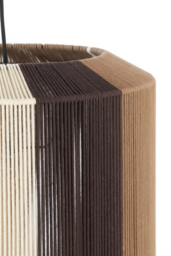 Suspension Kozana marron Ø 48cm Light & Living 8717807758790