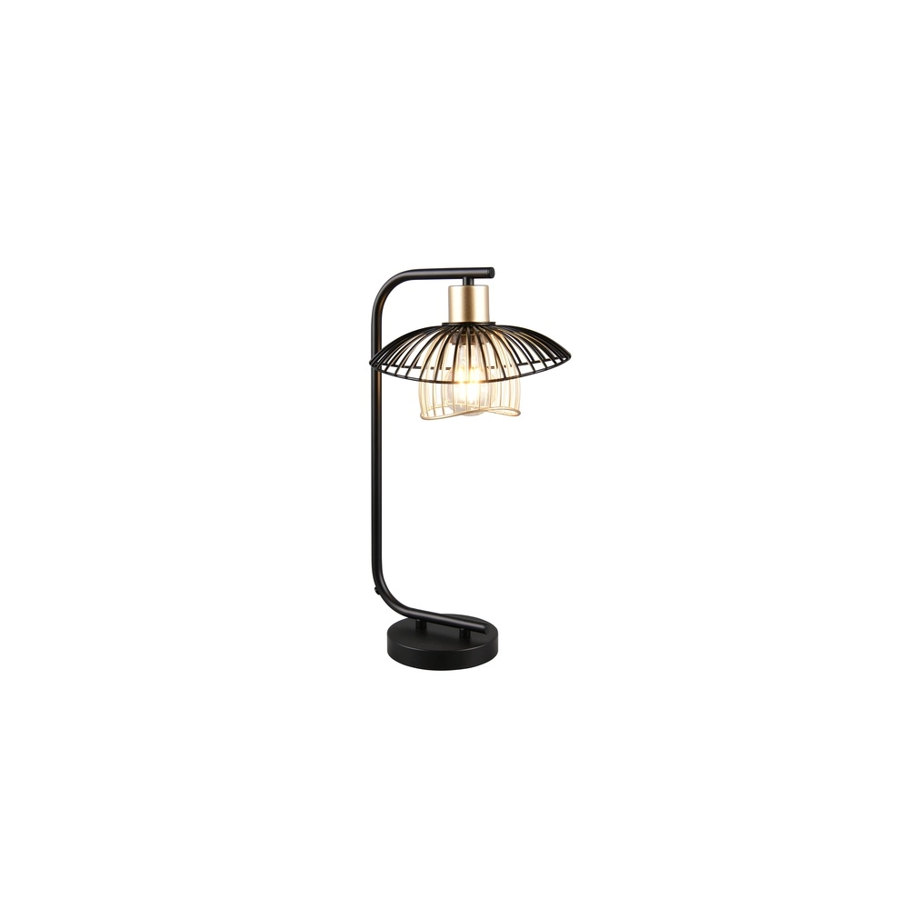 Lampe de table Lauris Noir Trio 4017807678123