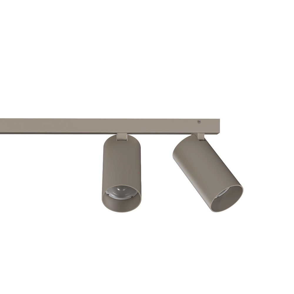 Projecteur de surface à 3 lumières Mono brun sable Lyora 5903139125376