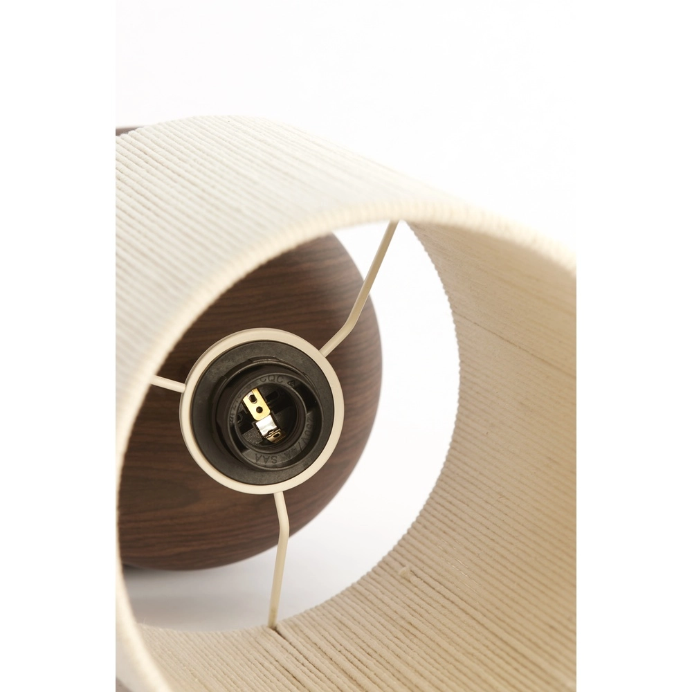 Lampe de table Danialo 50,5 cm - bois foncé Light & Living 8717807815202