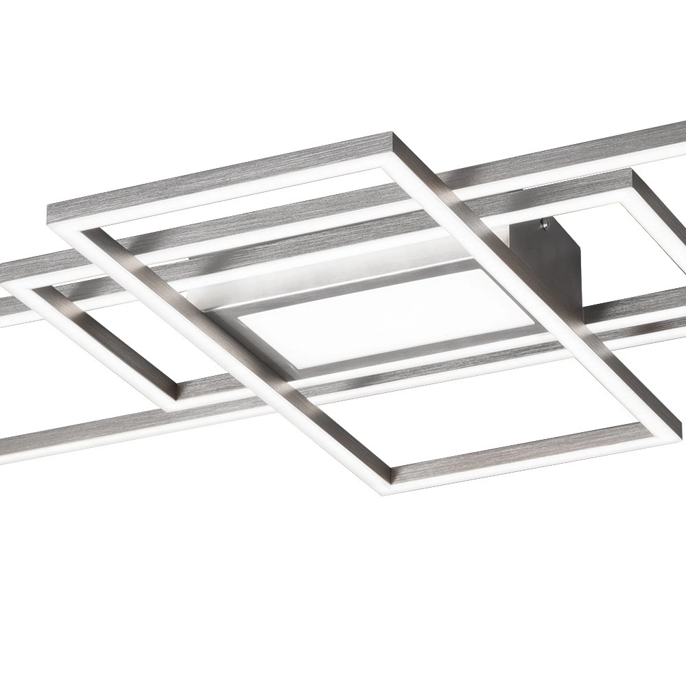 Plafonnier moderne Irvine gris Trio 4017807449525