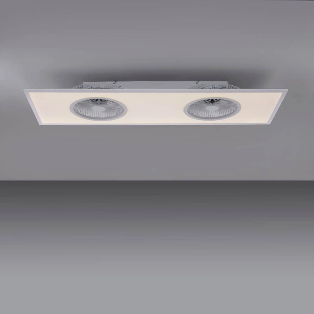 Lampe de ventilateur de plafond Flat-Air 120 cm 2700-5000K blanc Paul Neuhaus 4043689975920