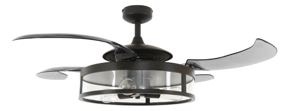 Ventilateur de plafond noir Fanway Classic Ø 122 cm