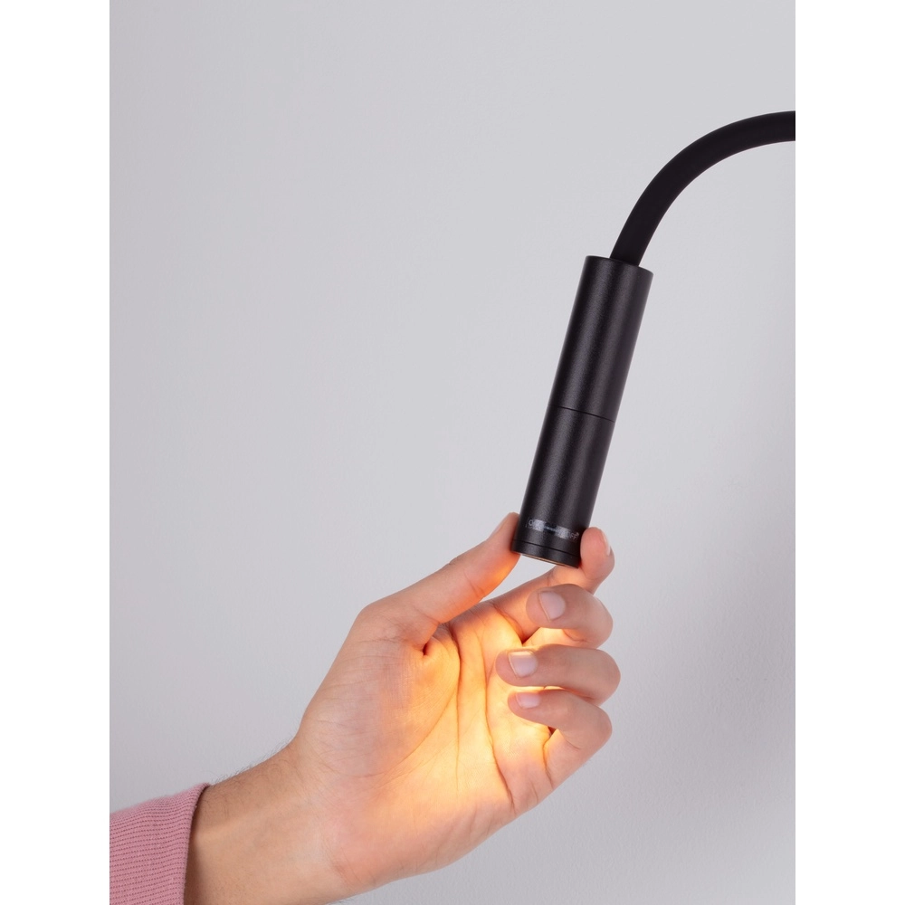 Lampe de chevet Sonica noir Lyora 5212017454874