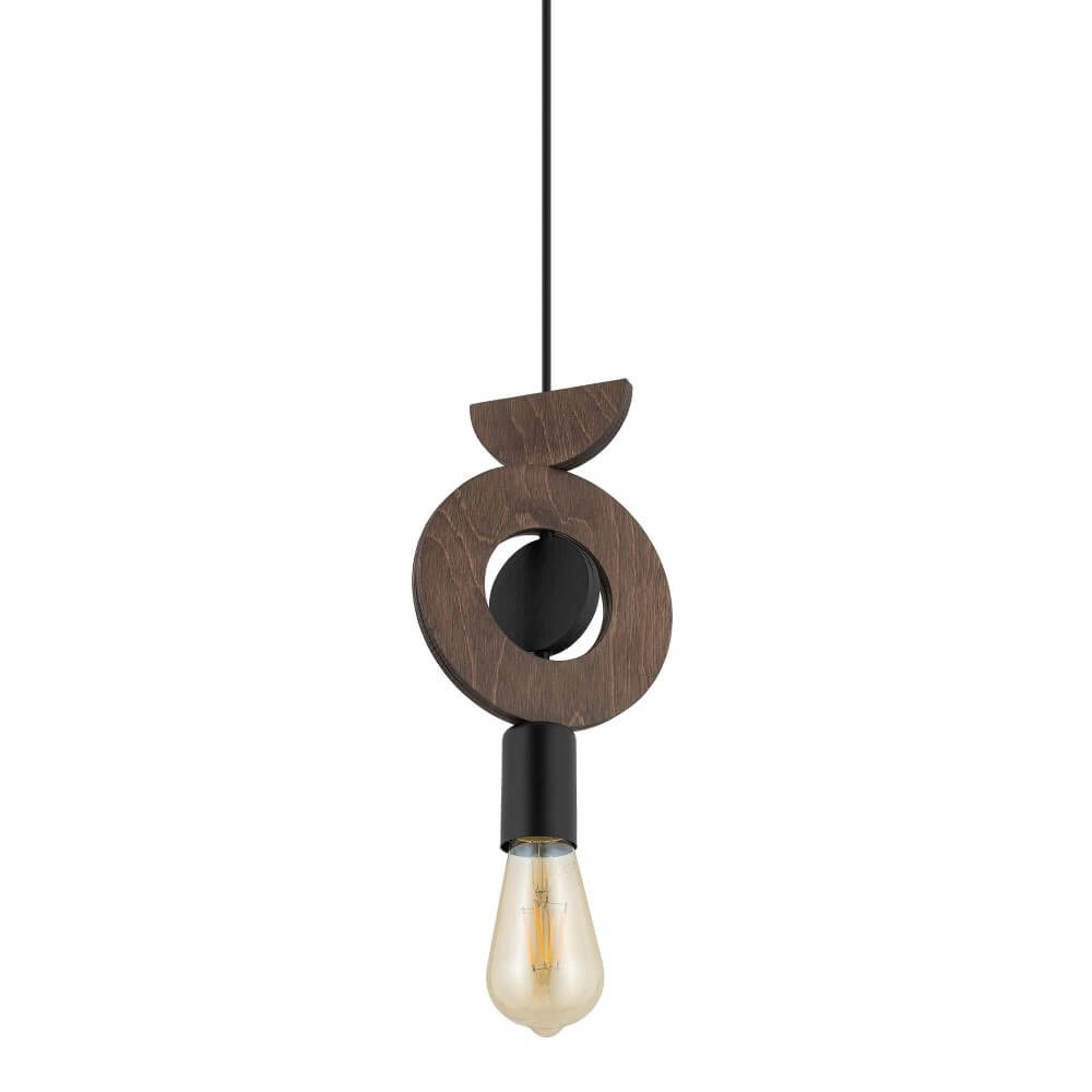 Suspension design Drops Wood D 1-bois clair Lyora 5903139111768
