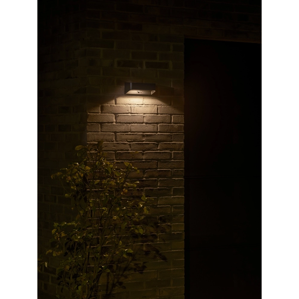Noir Marcellio Solar  Lampe avec capteur Nordlux 5704924025570
