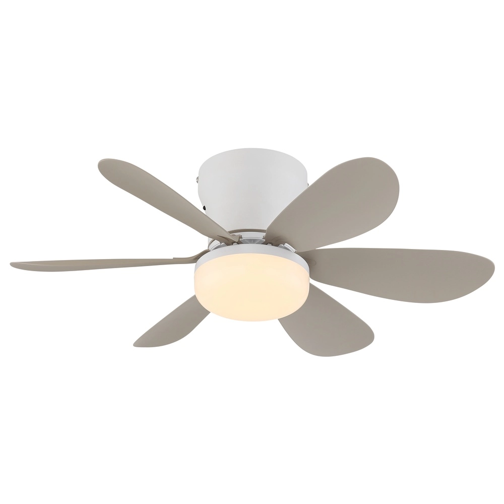 Ventilateur de plafond Delores brun sable Globo 9007371580729