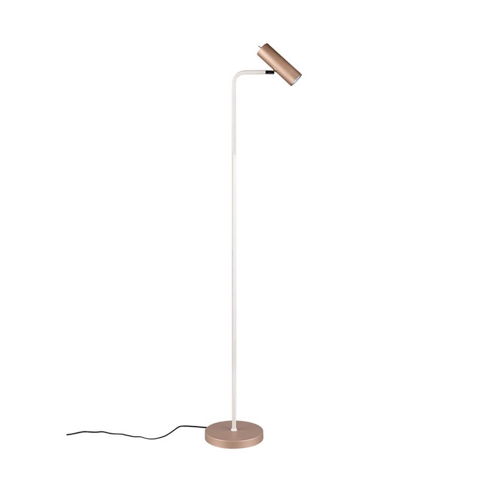 Lampadaire Marley brun café Trio 4017807633993