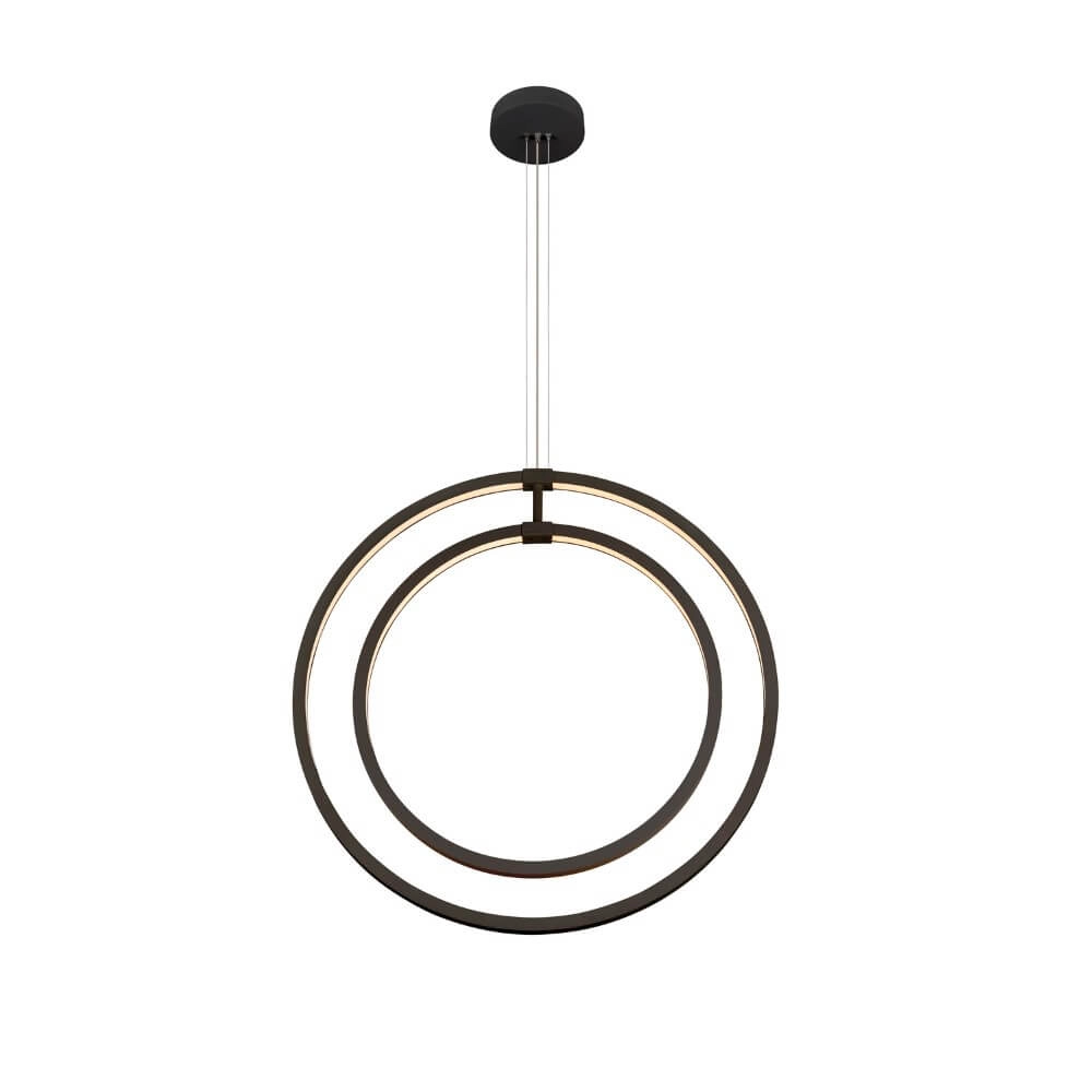 Lampe suspendue de bureau One Vertical LED - noir SLV 4024163291552