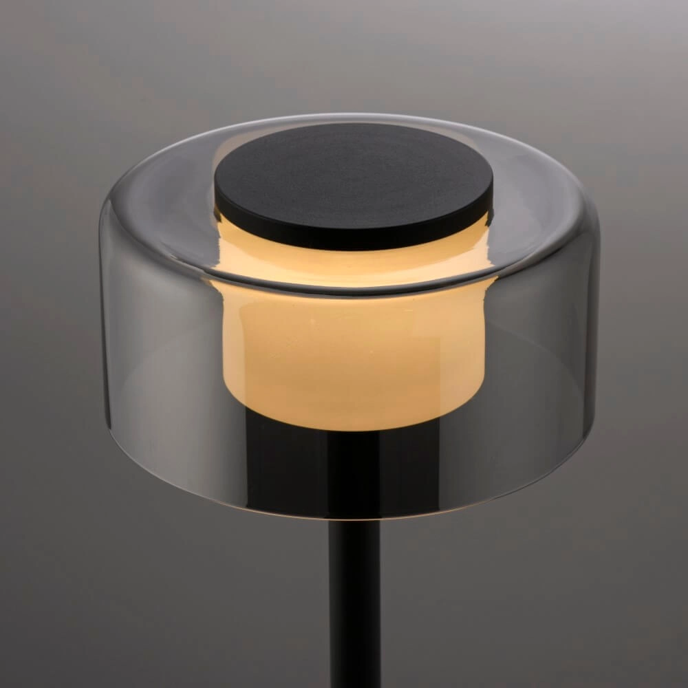 Lampe de table noire Rika Paul Neuhaus 4012248385227