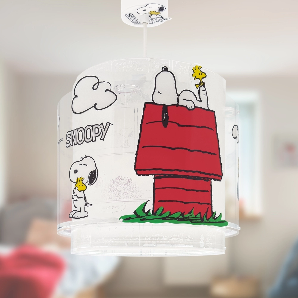 Suspension Snoopy blanc avec rouge Dalber 8420406763026