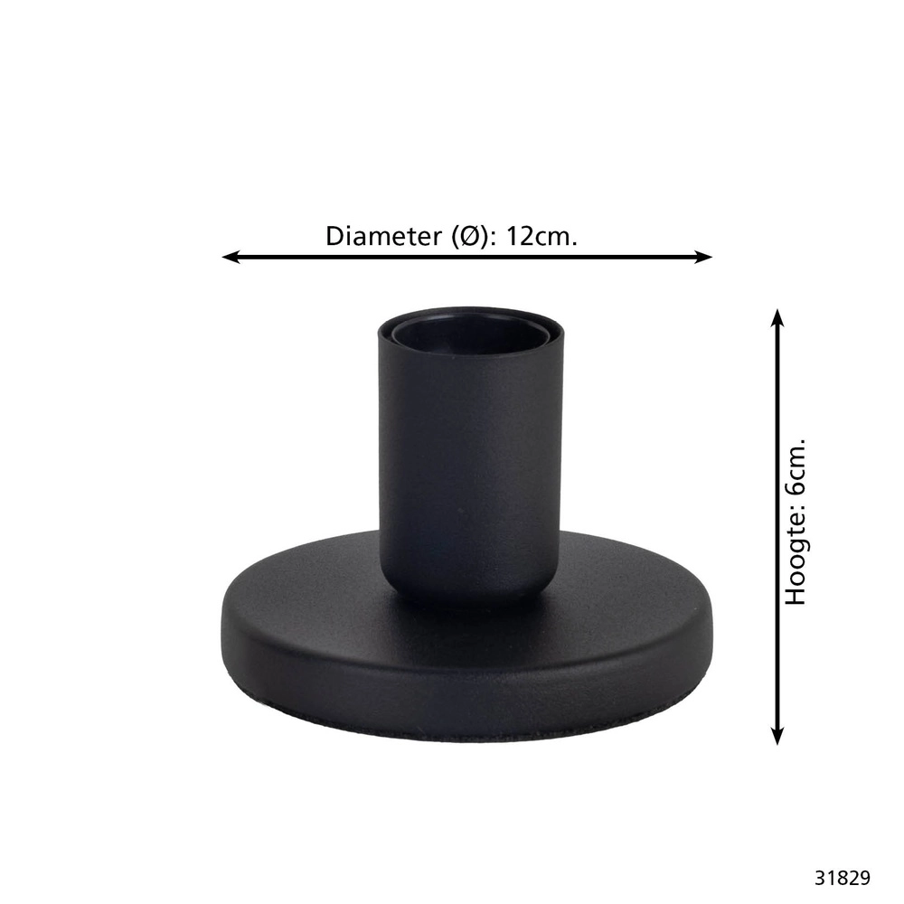 Lampe de table Pozello noir Eglo 9002759318291