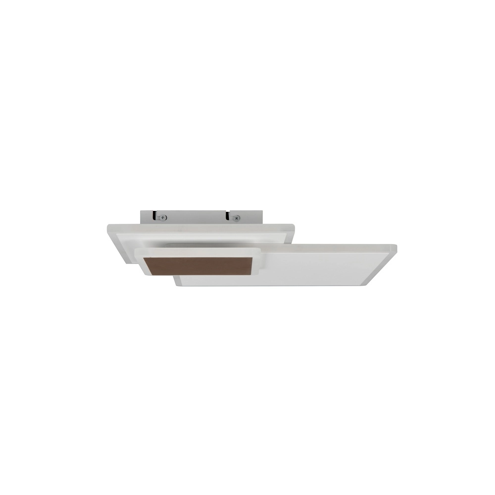 Lampe de plafond carrée Serea Blanc Trio 4017807703788