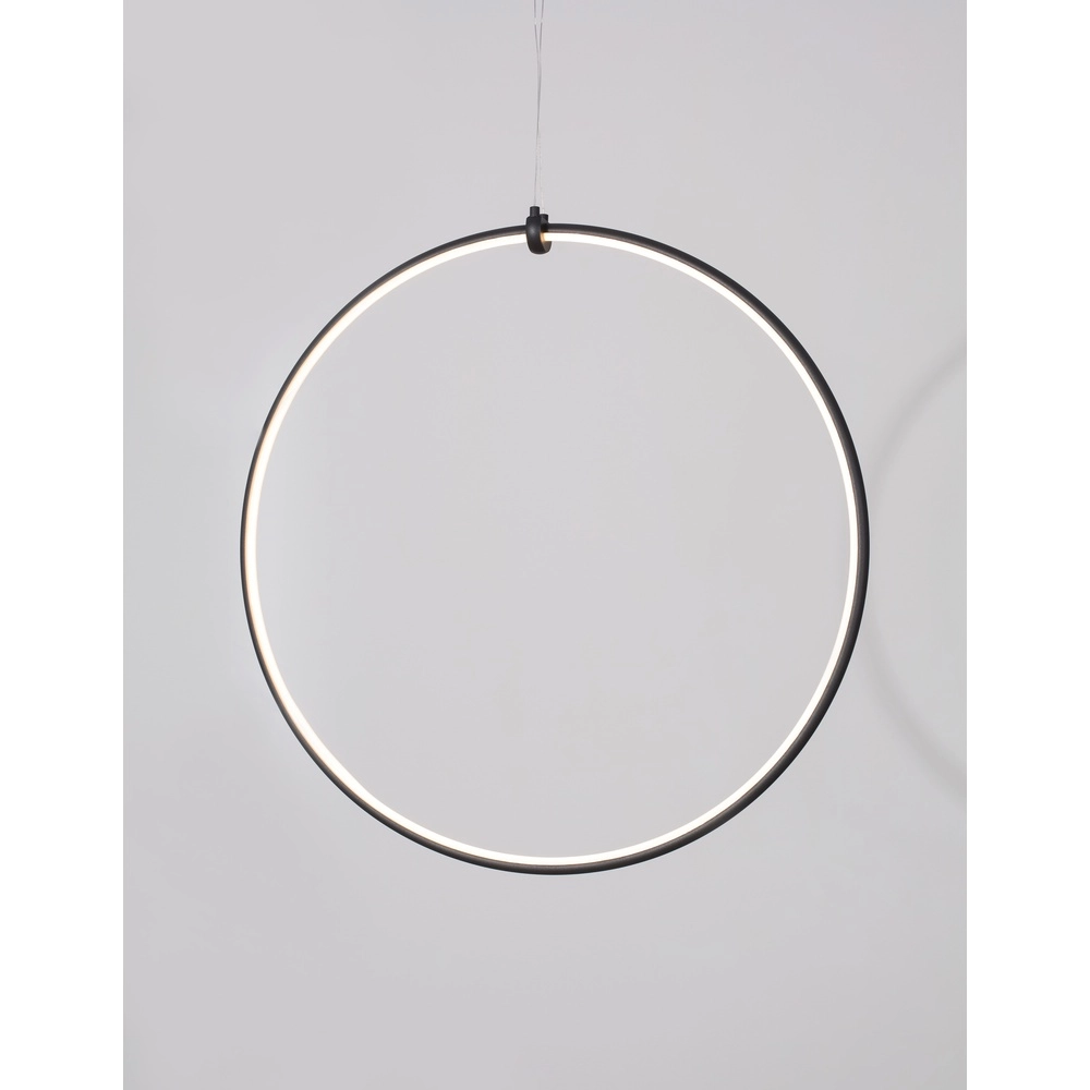 Suspension Ring noir Ø 68cm Lyora 5212017429315
