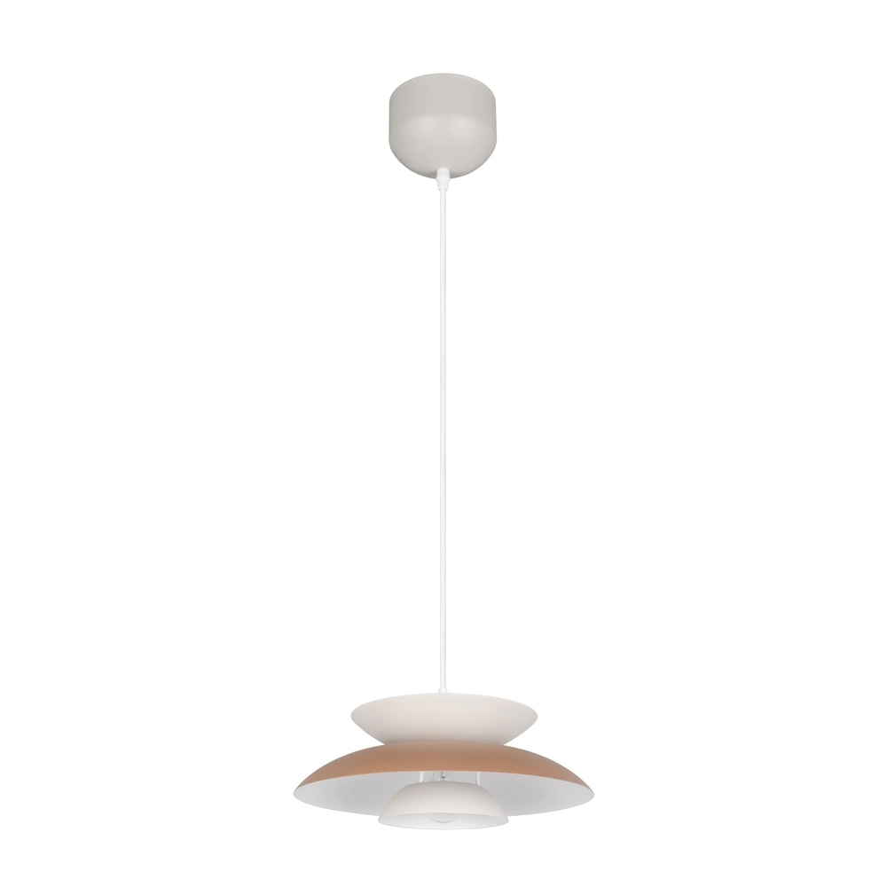Conception de la lampe suspendue Amarila marron moka Ø 40cm Trio 4017807682779