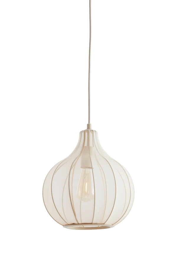 Suspension crème Elati Ø 29cm japandi