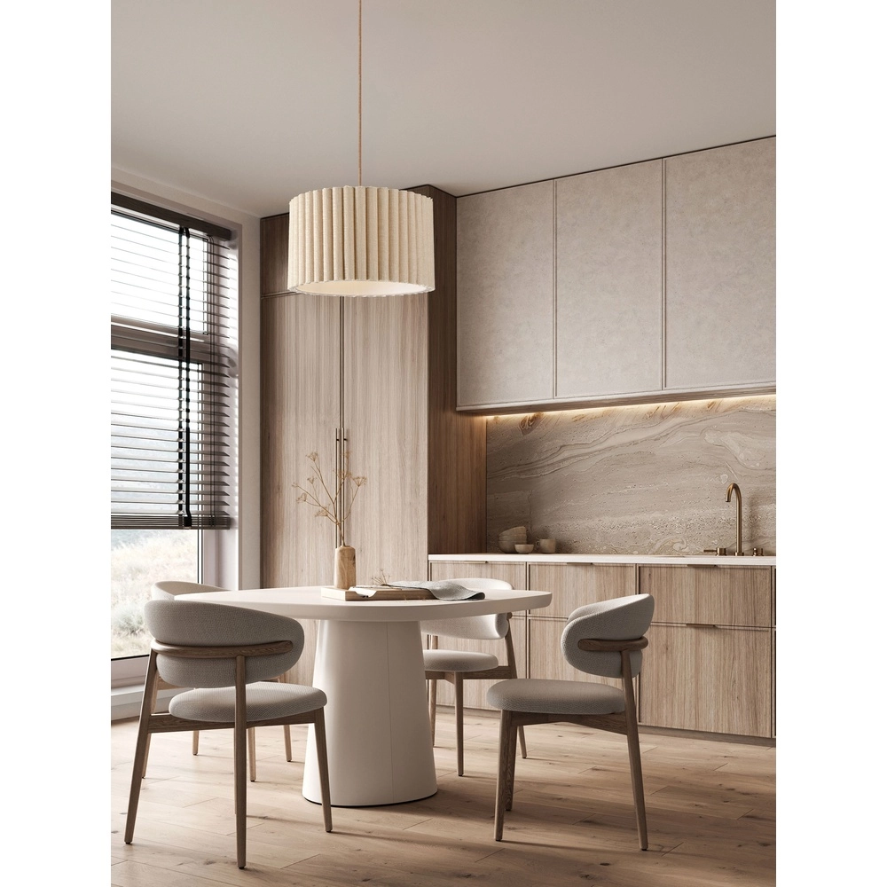 Lampe suspendue Nos beige