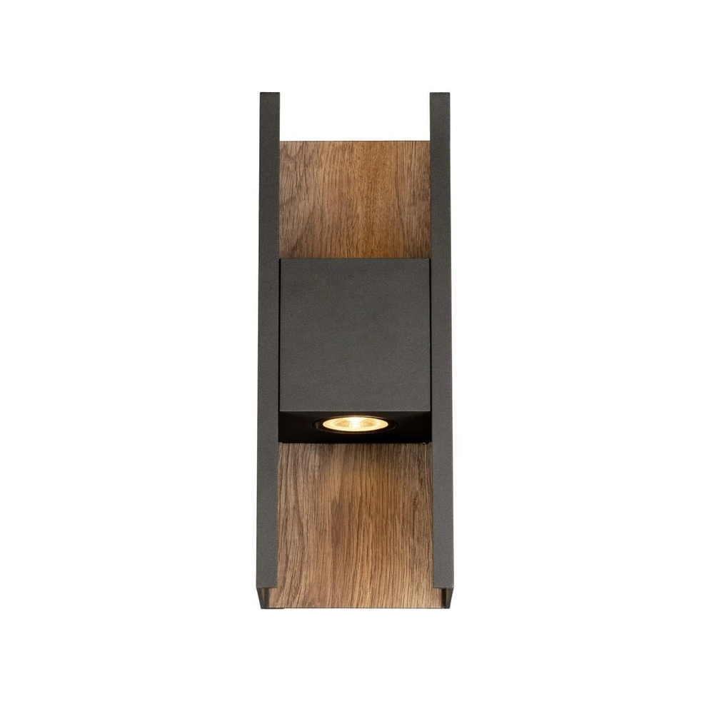 Spot mural Flatt anthracite SLV 4024163306539