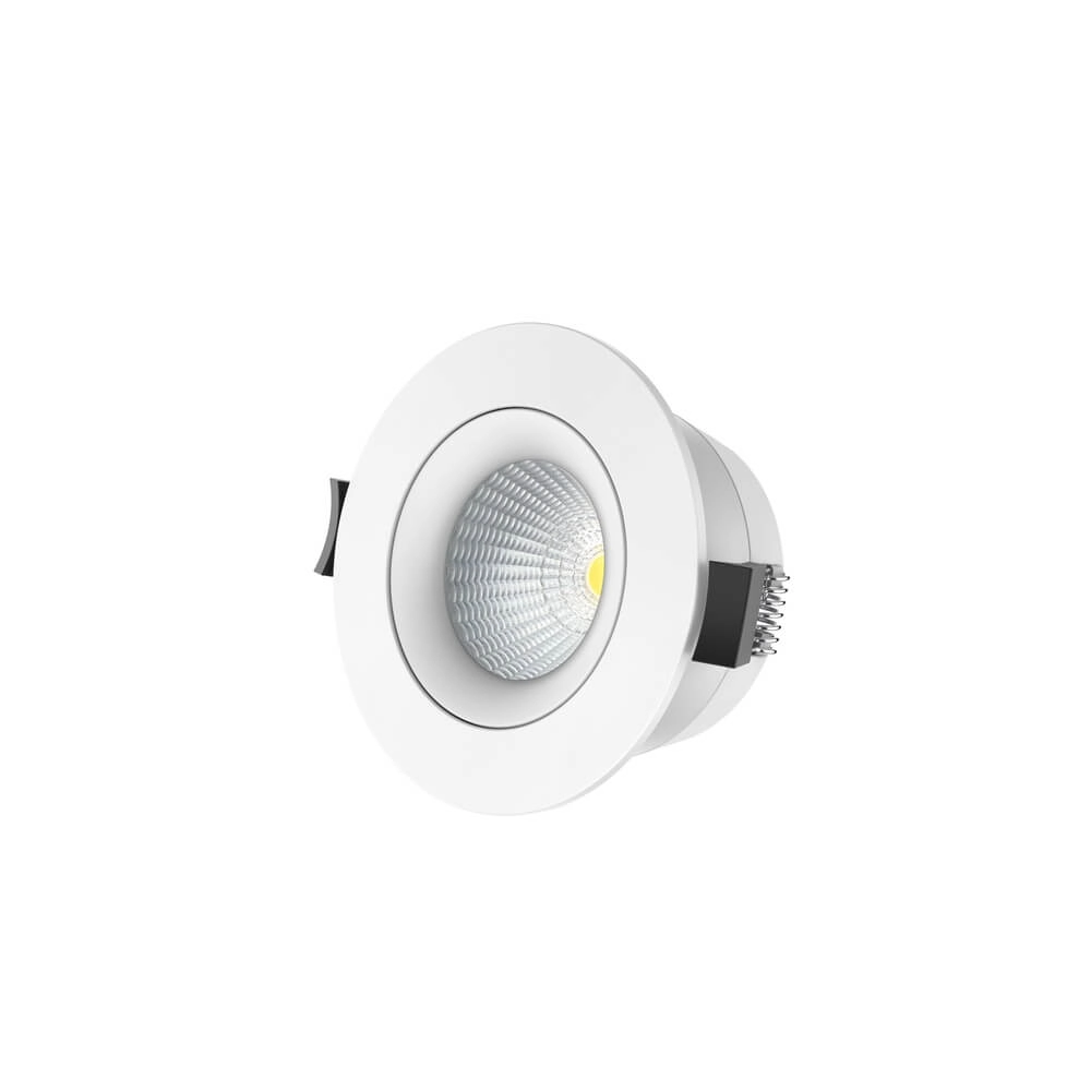 Spot encastrable à LED Tevo blanc - 3000K Lyora 4255805301609
