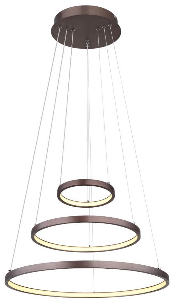 Lampe suspendue design Ralph Varibo marron café Globo 9007371445684